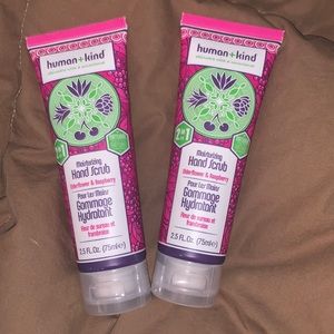2 Human + Kind moisturizing hand scrub